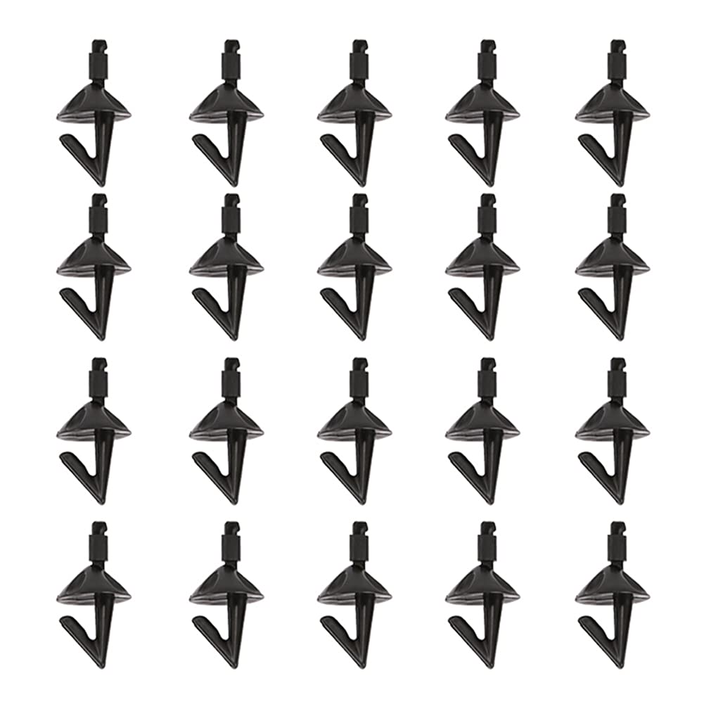 Impact Shield Sea Fishing Clips - Bait Shields & Hooks - 20 Pcs