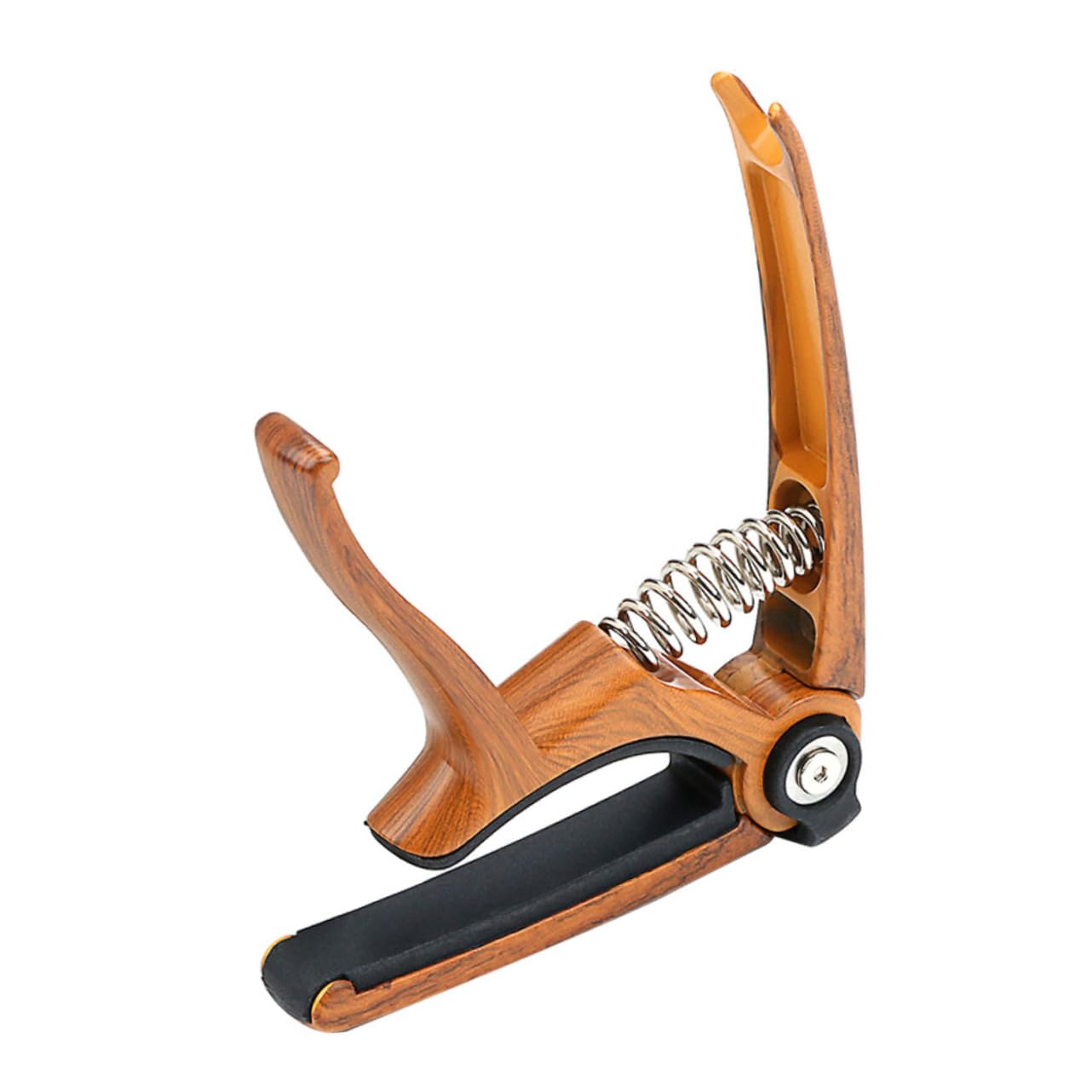 Yardwe Guitar Capo with Adjustable Tension Durable Design Easy to Use for Acoustic and Electric Guitars Lightweight and Portable Capo Accessory for Musicians