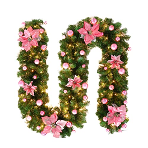 Guirlande de Noël à LED lumineuse de 2m70 pour décoration de fêtes