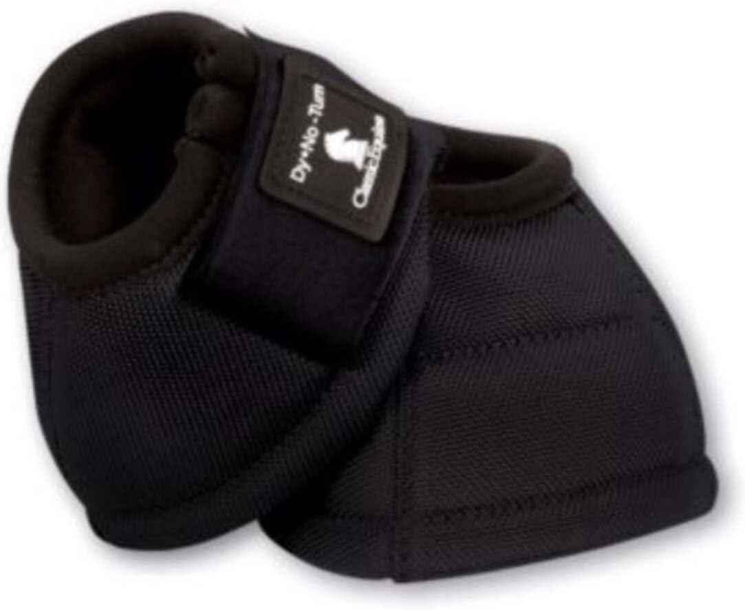 Classic Equine DyNo Turn Bell Boot-Charcoal