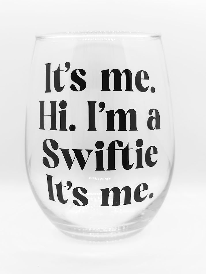 Miniatura 3 de It's Me Hi - Fan Gift Swifty Lyrics Sayings Merch Obsessed Swiftey Present - Premium 21oz Stemless Glass Tumbler