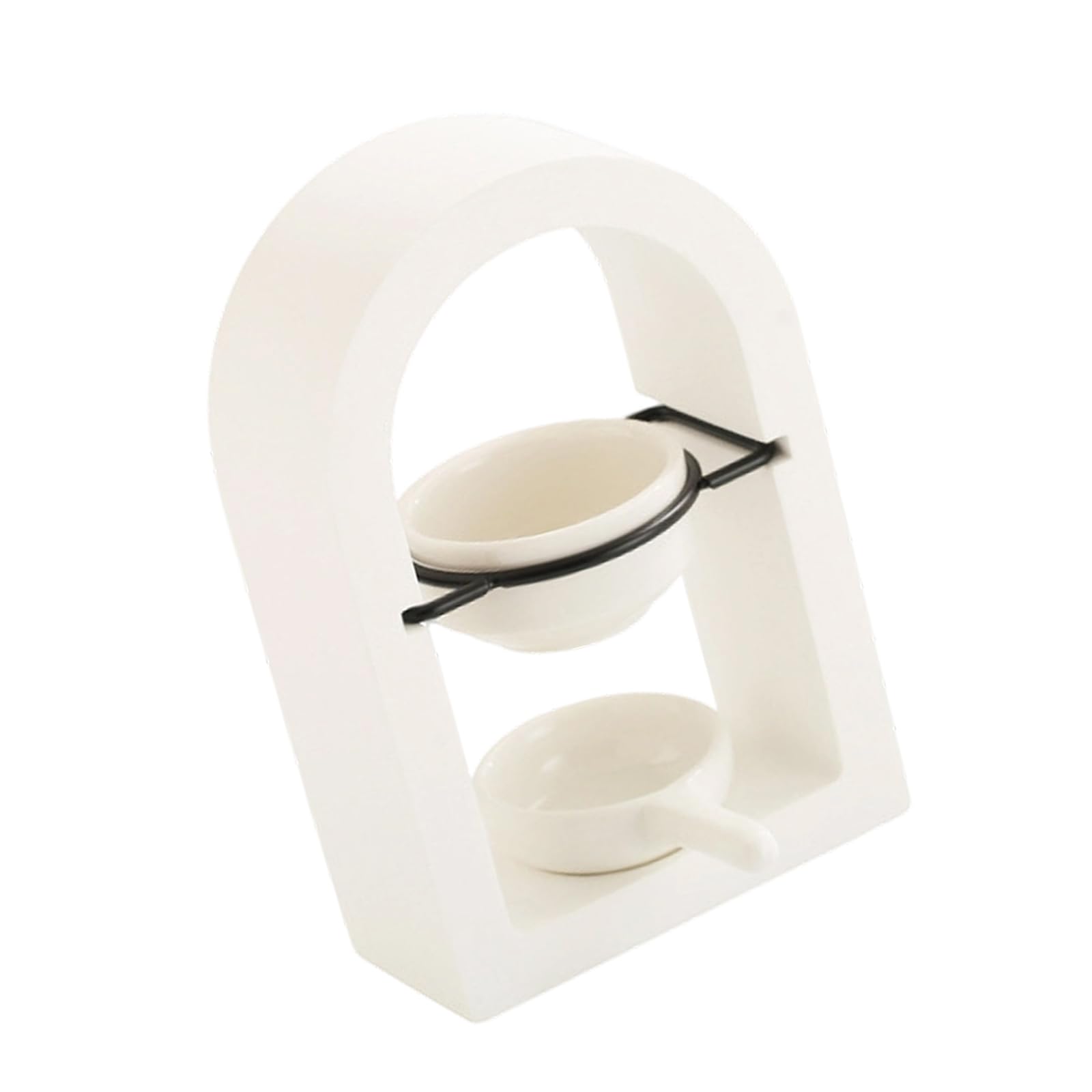 Kalttoy Ceramic Oil Diffuser for Essential Oils Feature Two Tiers Design to Drips Layered Incenses
