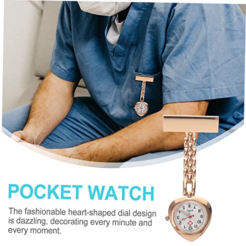 Obuyke 1 Peça Relógio De Bolso Relógios De Moda Femininos Pendurados Relógios De Enfermagem Elegante