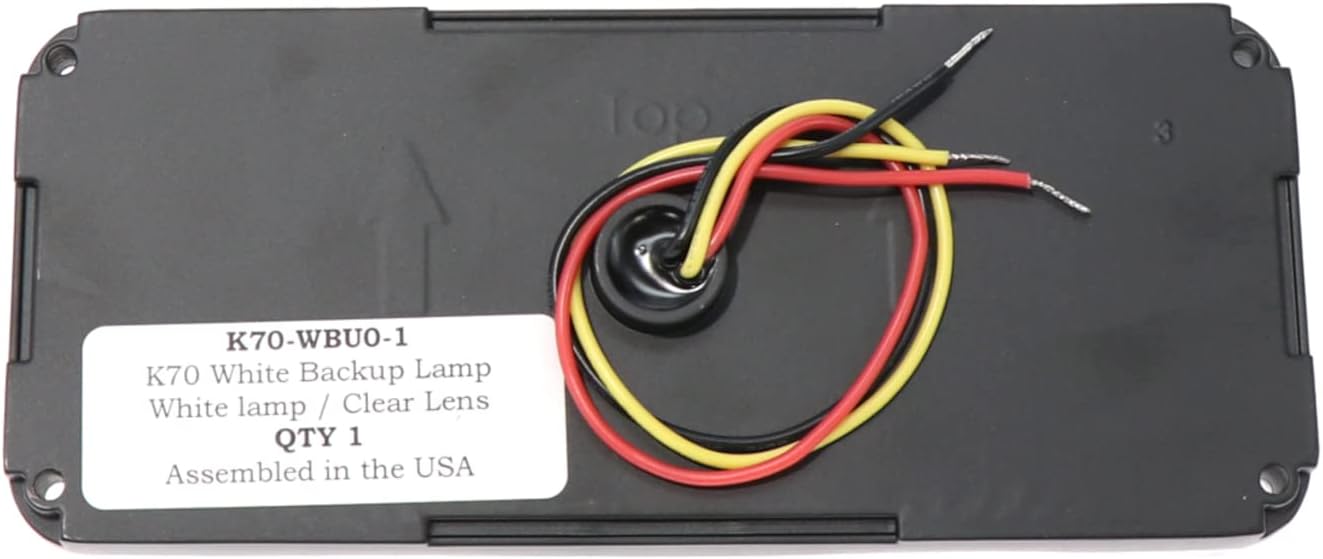 Tecniq Inc White Backup Lamp - K70-WBU0-1