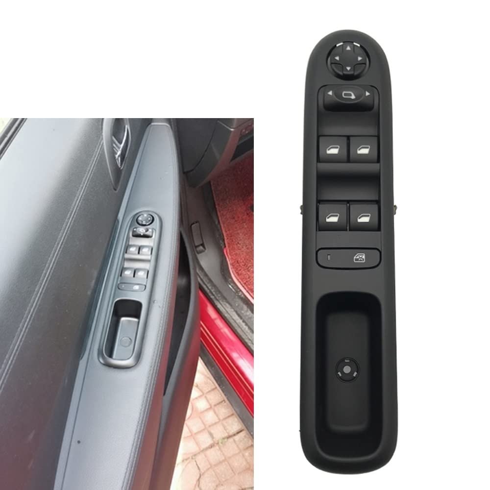 Interruttore Alzacristalli Per Peugeot 3008/5008 2010-2015 - Pulsante Posteriore Sinistro, Sostituzione Diretta