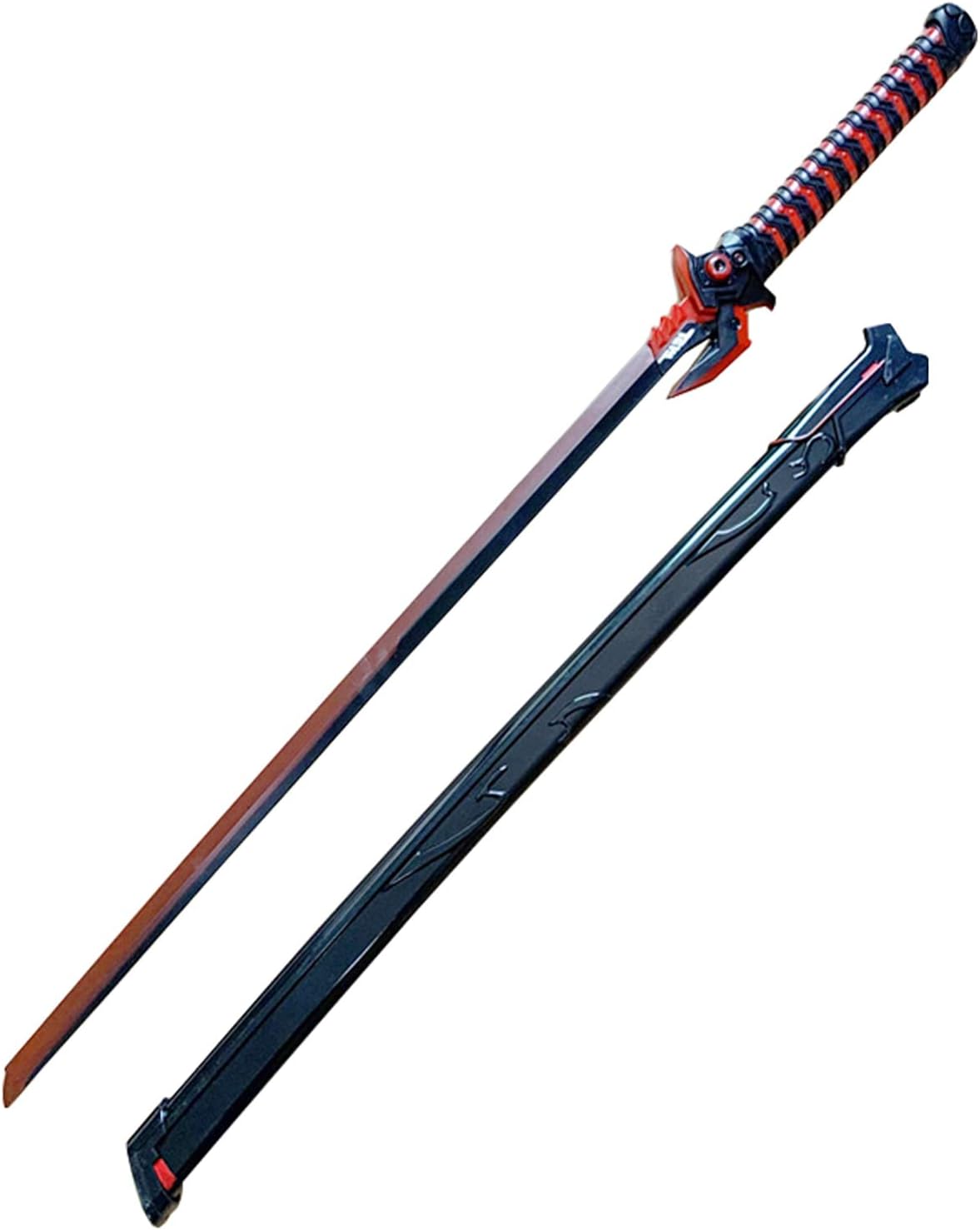 IVDNSLU Anime Samurai Sword, Overwatch Evil Ghost Cos Dragon Cuchillo Modelo De Arma, Juguetes De Juego De Roles(Size:106cm)
