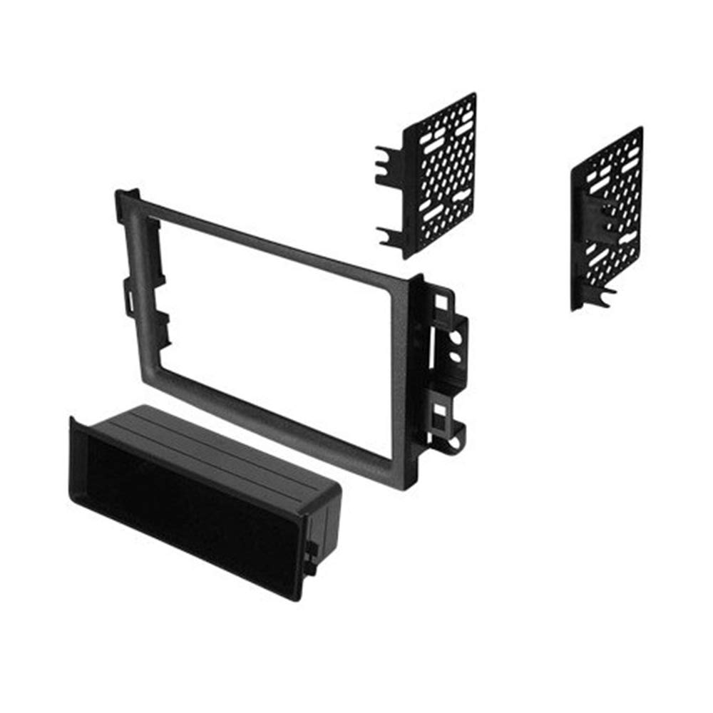 CACHÉ KIT2035 Bundle with Car Stereo Installation Kit for Chevrolet Aveo 2009 – 2011 in Dash Mounting Kit, Antenna, Harness for Single or Double Din Radio Receiver (4 Item)