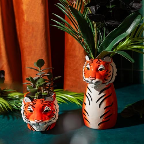 Jarrón con forma de tigre ideal para regalar en inauguración 5