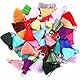 ZKGYUS 50 Pcs Handgemachte Baumwolle Mini Quasten, 2cm, Troddel Quast, für Ohrringe Tasche Basteln Schlüsselanhänger Dekor Schmuckherstellung Lesezeichen, DIY Handwerk Zubehör (Bunte)