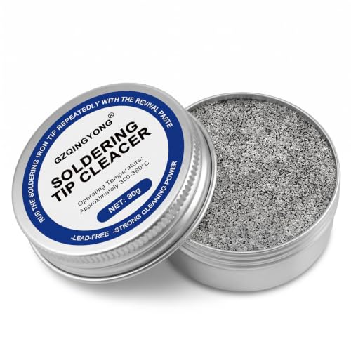 30 g Lötspitzenreiniger Lötspitzen Reaktivator Bleifrei Dose zur Reaktivierung Oxidierter Lötspitzen Beseitigt Schonend Auch Starke Oxidschichten Lötspitzenreiniger Tip Tinner Cleaner