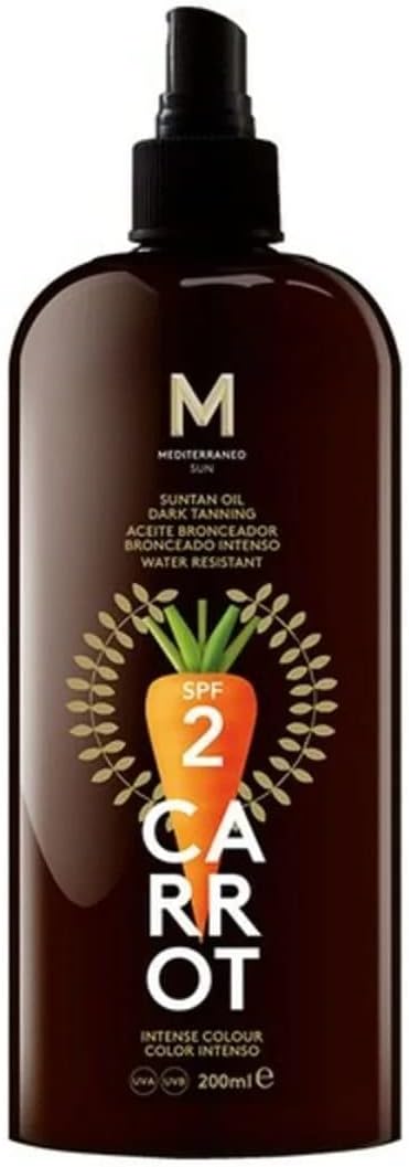Carrot Suntan Oil Dark Tanning Spf2 100 Ml