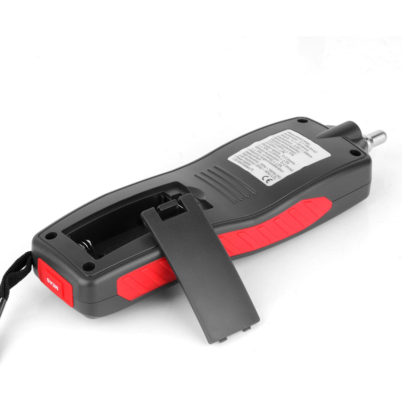 Jadeshay Medidor de Vibración,Digital Vibrómetro Pantalla LCD con Velocidad Aceleracion y Desplazamiento Portáti Analizador de Vibrometro para Industria,Construcción,Automoción y Equipos Electrónicos