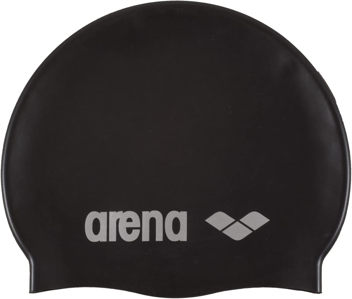 arena Classic Acid Limr Silicone Swimming Cap Black Black - Silver Size:One Size by