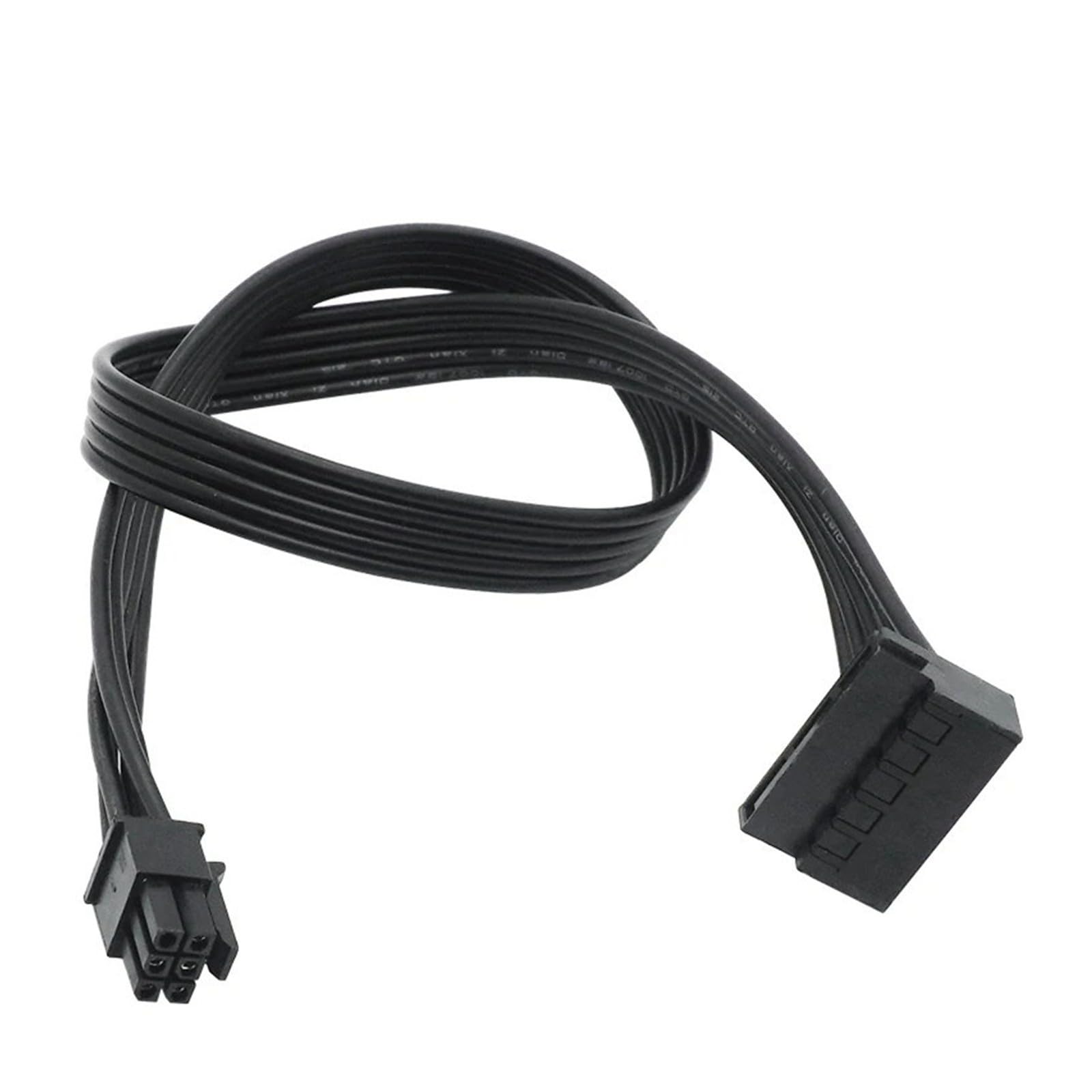 Generico Cavo di alimentazione da mini 6 pin a SATA 15