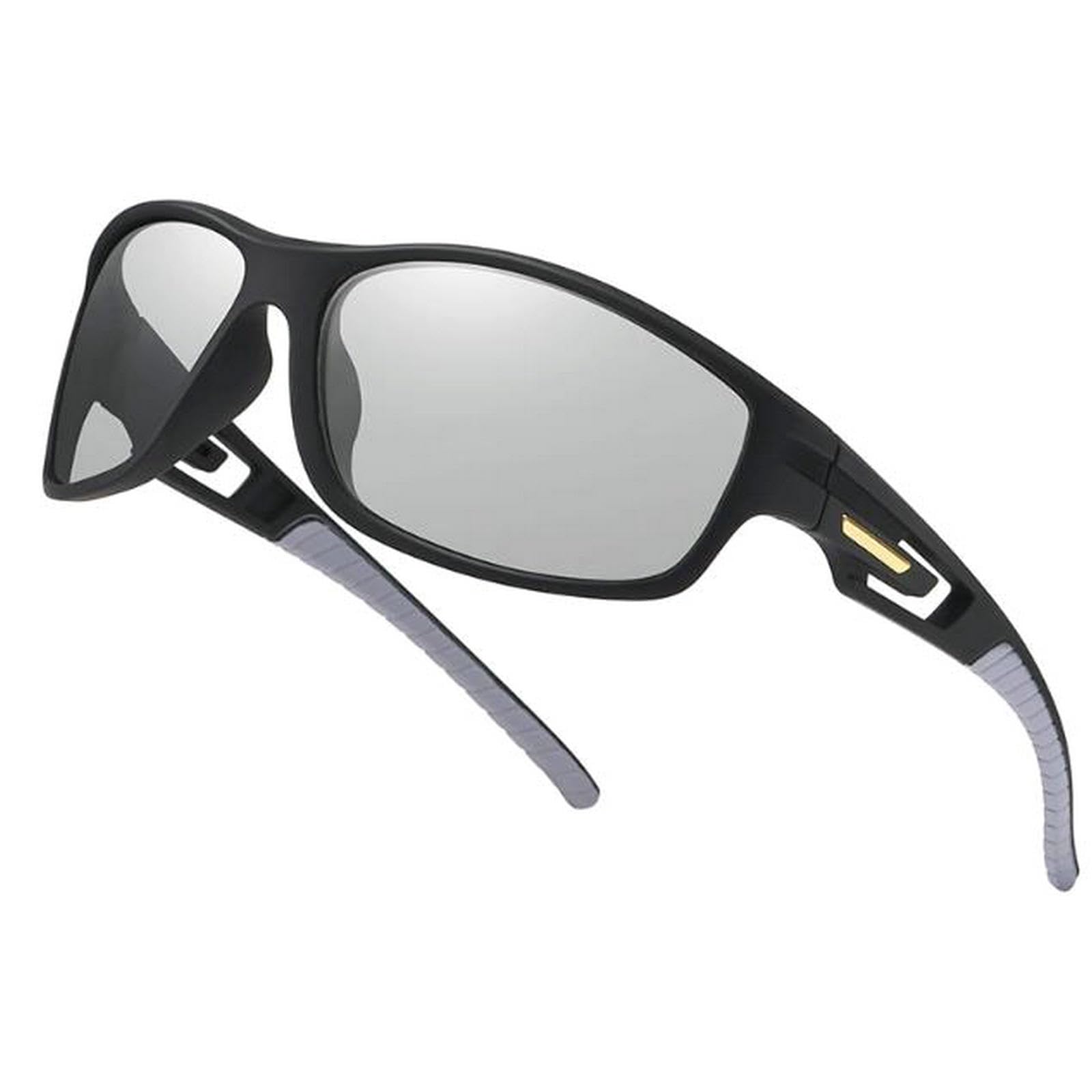 mincl Wrap Around Safety Glasses with Readers photochromic Magnifying Full lens Reading Glasses for Men Sports Readers