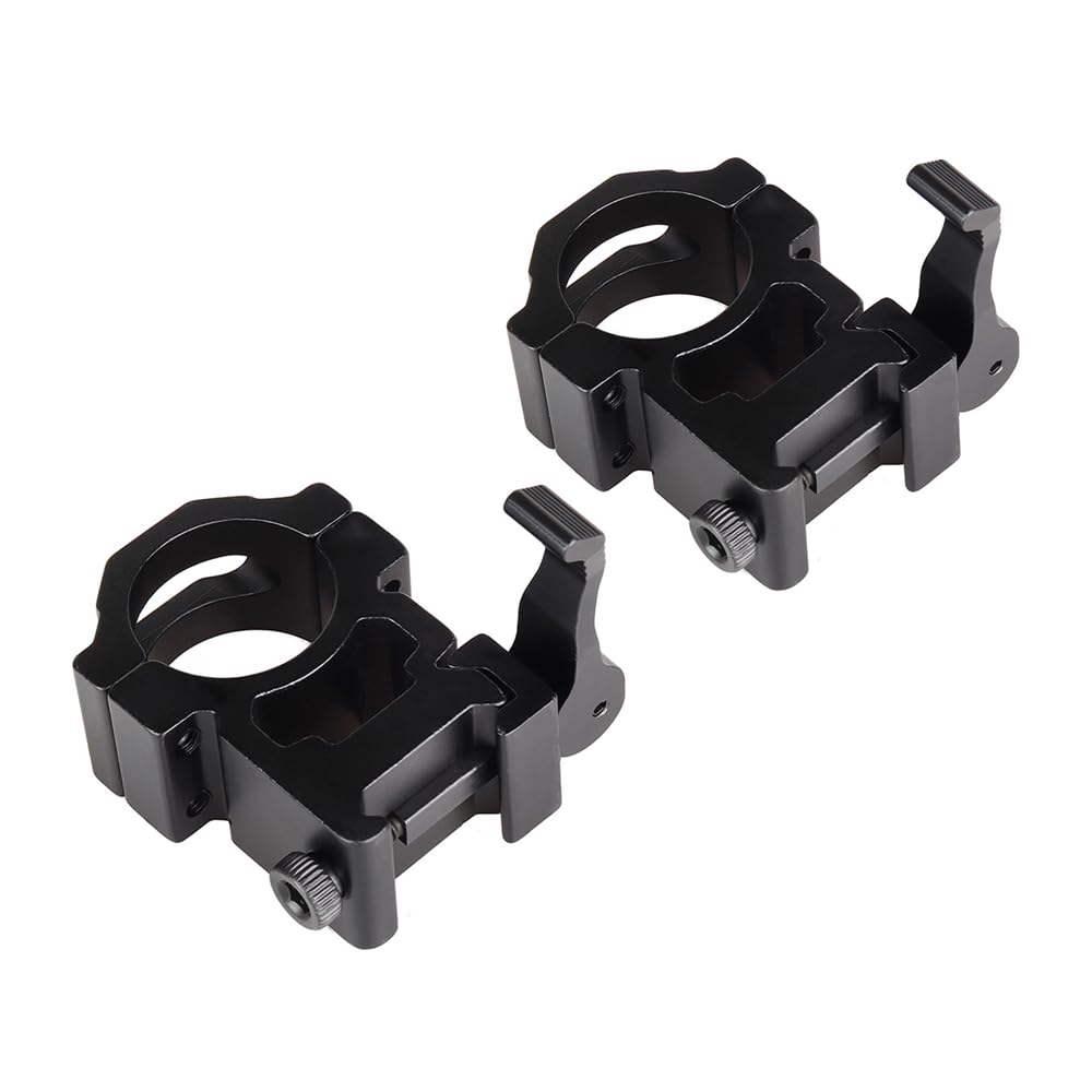 Stopu aluminium Quick Release Detach High Profile Scope Rings Mounts Picatinny 1 cal 25,4 mm Średnica 20 mm Szyna Zestaw 2