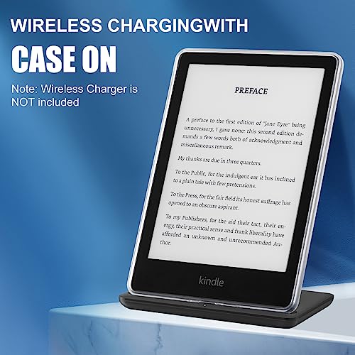 Image of CoBak Frosted Clear Case for 6 inch E-Reader 2024 and 2022 (11th Generation) - Ultra-Slim Soft TPU Transparent Cover,Lightweight & Durable Protection,Frosted Clear