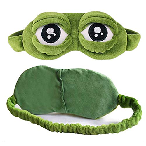 Linian creatieve cartoon kikker oogmasker oogmasker oogmasker oogstrip leuke oogmasker - Image 4