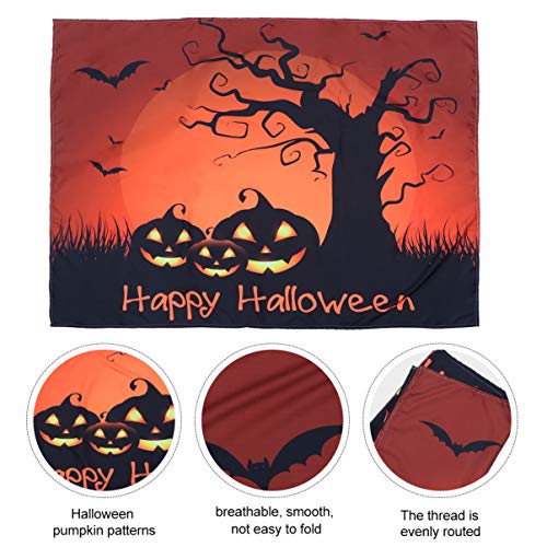 KESYOO Halloween Pano de Fundo Foto Fantasma AbÃ³bora Voando Fundo de Fotografia TapeÃ§aria de Pared