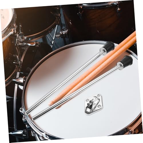 Soporte de pata para bombo, soporte de montaje para batería, accesorio de percusión miniatura 4