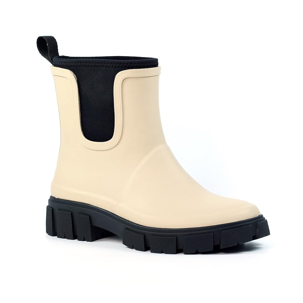 Lazy Dogz Women's Tan Lake Ankle Wellingtons  Size 8