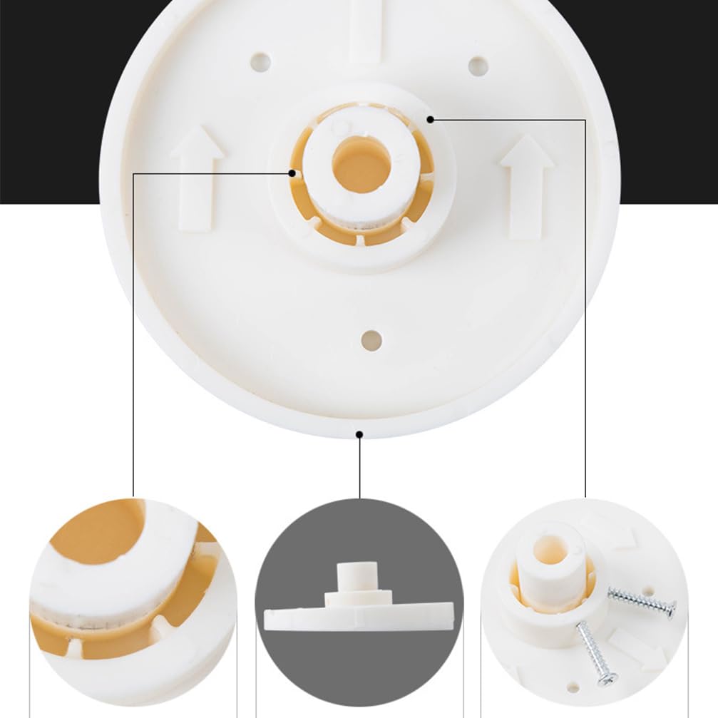 ExbCurve Barre de douche en acier sans perçage pour baignoire et espaces privés Taille B Argenté H