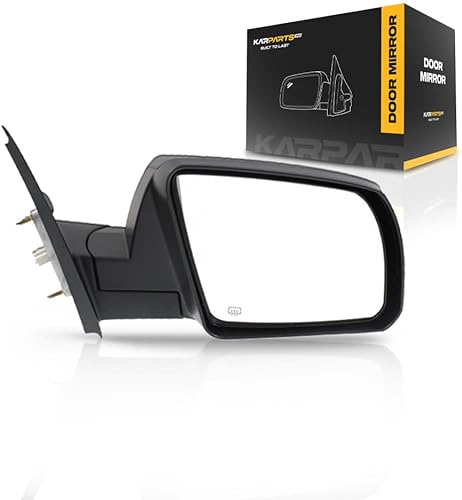 Espejo de puerta para Toyota Tundra 2014 15 16 17 2018 lado del pasajero  Potencia  Calentado  Texturizado  Reemplazo para 87910-0C440  TO1321302