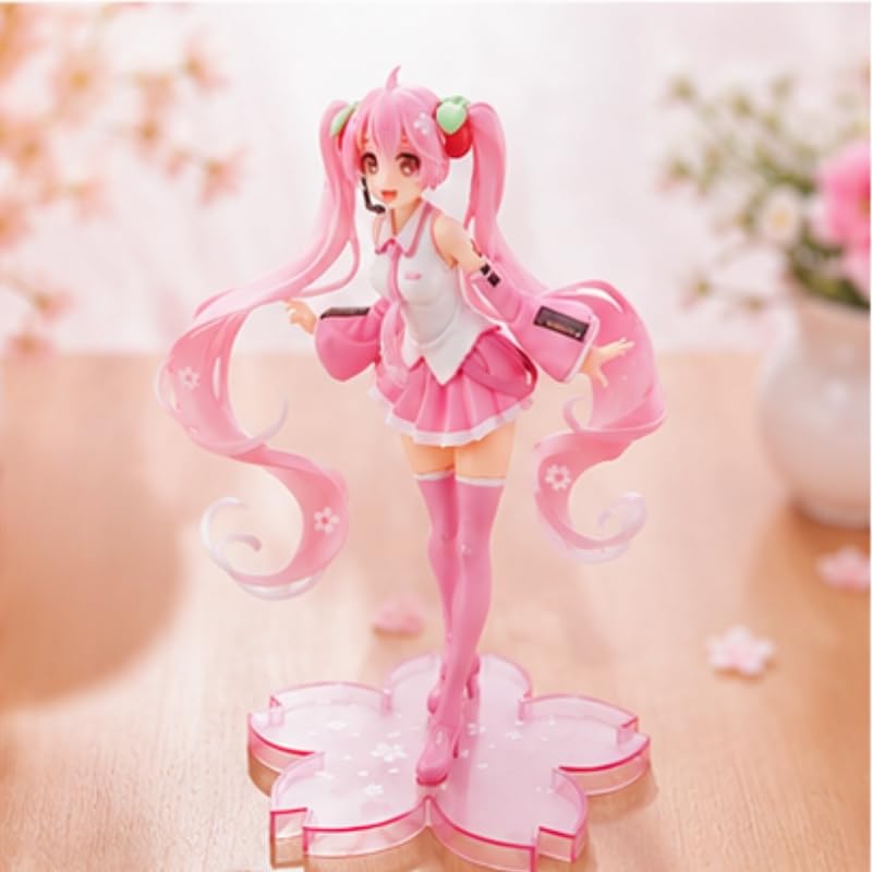Image of Premium Action Figures Collectible for Office Desk, Study Table, Car Dashboard, Decoration for Anime Lovers, Fans, Kids, Collectors (Miku 20cm)