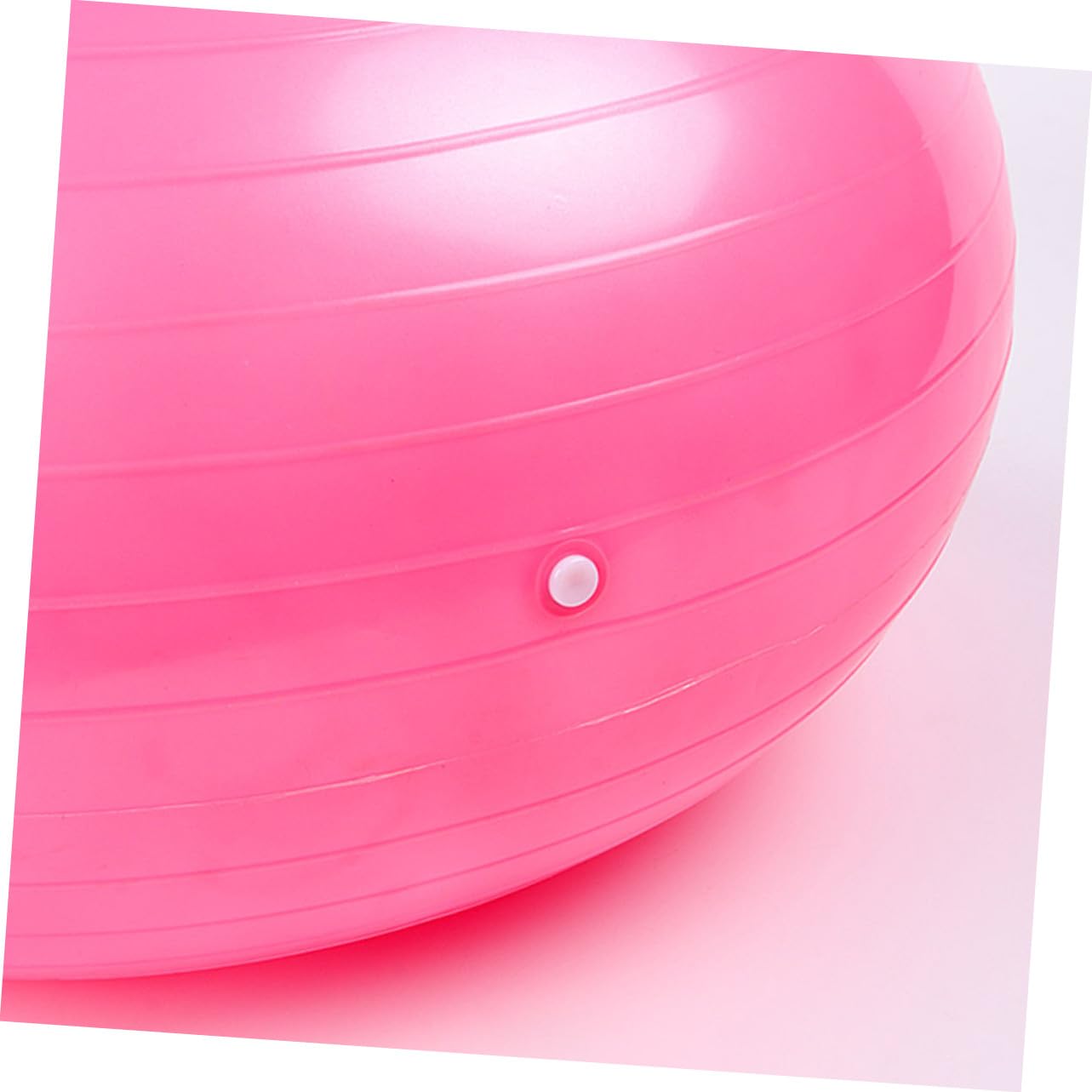 Gatuida Donut Gymnastikball in Rosa, Anti Burst PVC mit Luftpumpe für Yoga