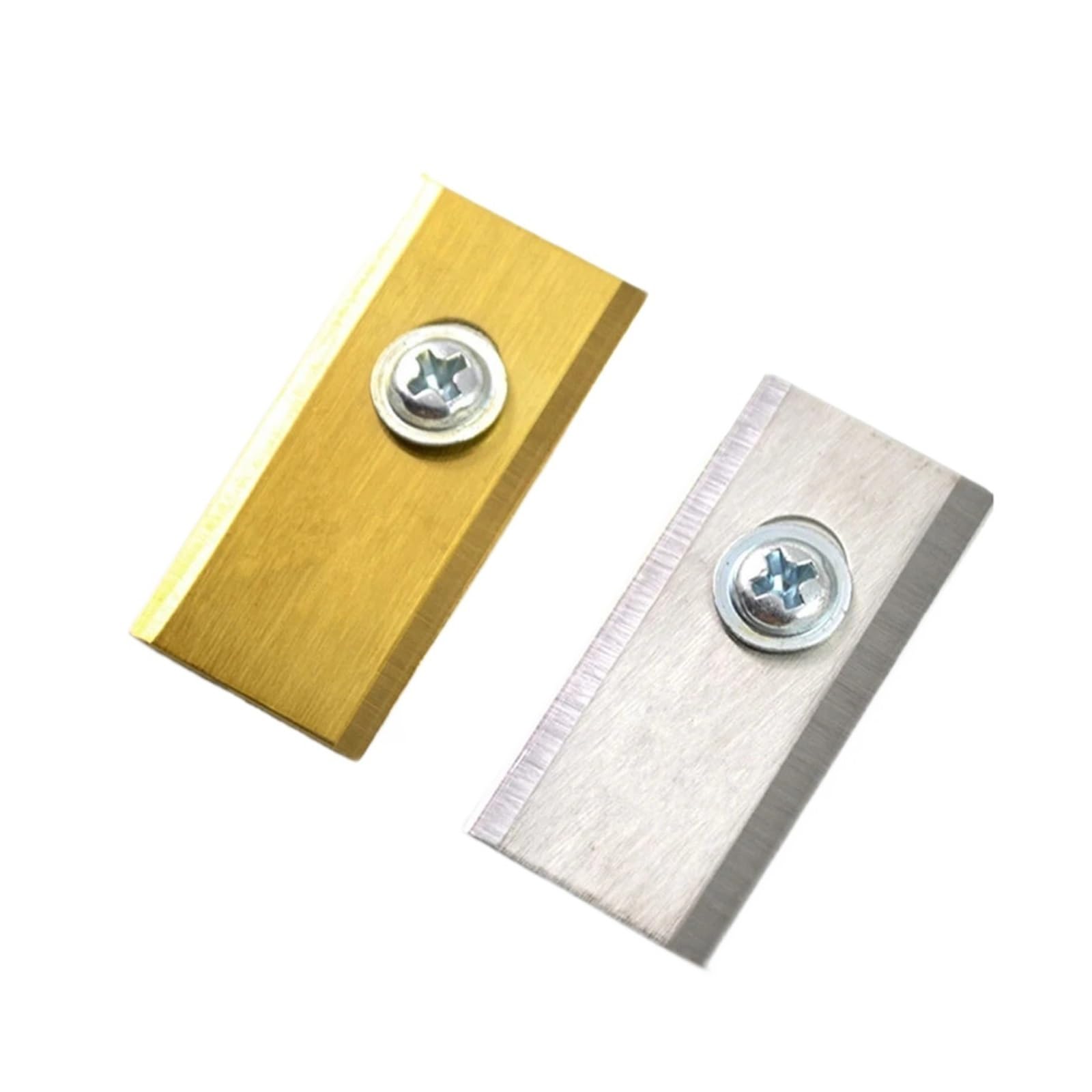 Cuchilla De Cortacésped, Kit De Tornillos De Cuchilla De Repuesto for Cortacésped Robot Compatible con Cortacésped Worx Landroid(Gold)
