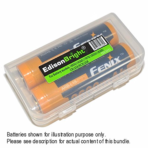 EdisonBright Fenix are-C1+ Plus Universal Smart Digital Display Battery Charger Battery Carry case