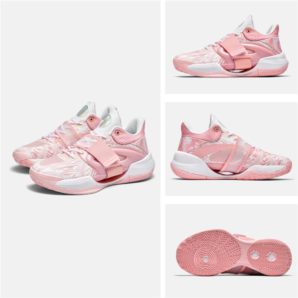 Herren Basketballschuhe High-Top leichte Stoßdämpfung rutschfeste atmungsaktive Outdoor-Sportschuhe Jungen Mädchen Indoor-Schuhe
