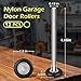Wooswen 12Piece Nylon Garage Door Roller 1.8 Inch Quiet Garage Rollers Bulk 6200ZZ Bearing Replacement Parts for Garage Door Supplies