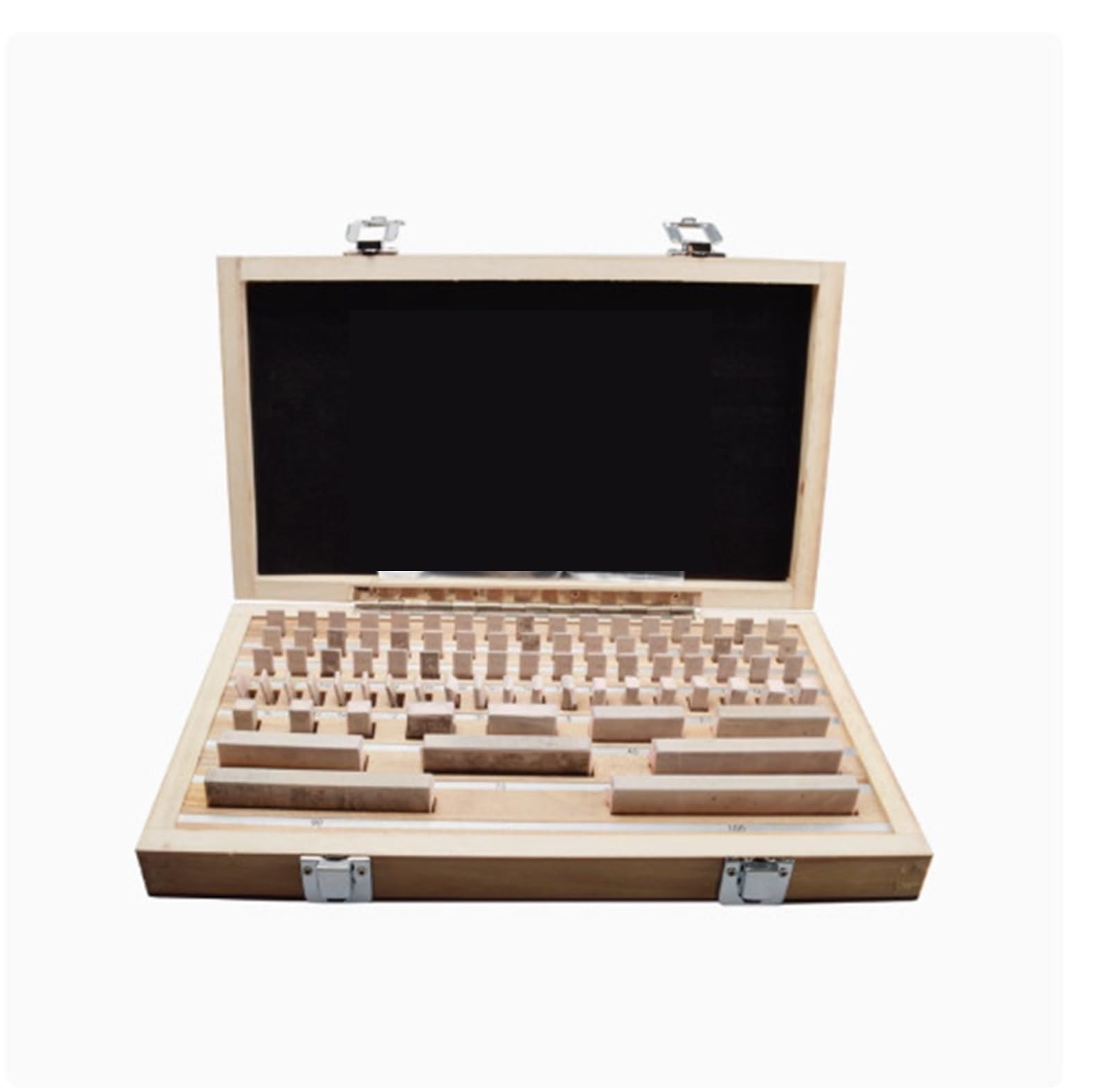Mthckxjbsuz 0 Gauge Block, 38Pcs/Set, Grade ，1Inspection Block Measuring Block Gauge(0)