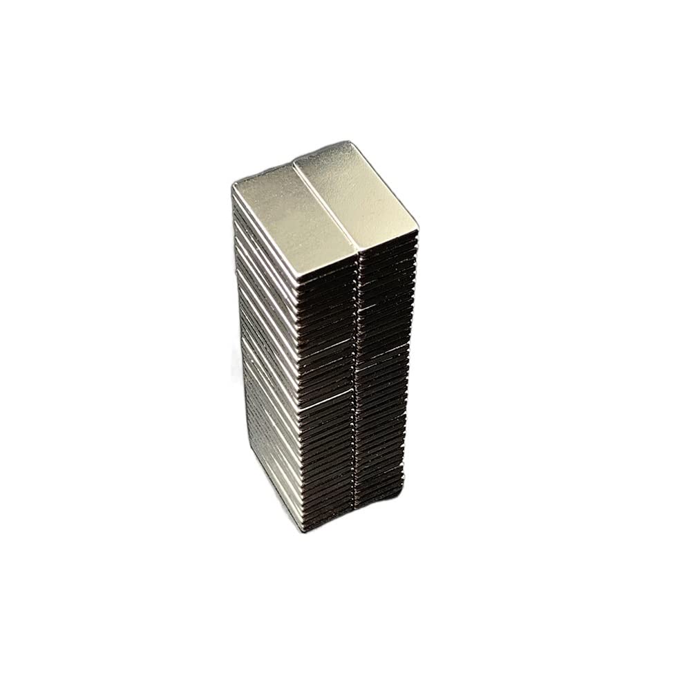 5/10/20psc Neodymium 20x10x2 NdFeB Square Super Permanent Block Rare Earth Refrigerator Magnet(50psc)