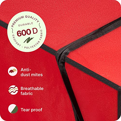 Nakior-Christmas-Wrapping-Paper-Storage-Container--Xmas-Gift-Wrap-Organizer--Stores-up-to-24-Standard-Rolls--Under-Bed-Storage-Bin-for-All-Christmas-Accessories--Made-from-600-Oxford-Fabric