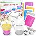 Rachels Art Candle Making Kit- Create Your Own Unique Candles with 5 Bags of Colored Wax