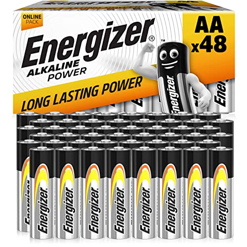 Energizer Batterien AA, Alkaline Power Batterie, 48 Stück