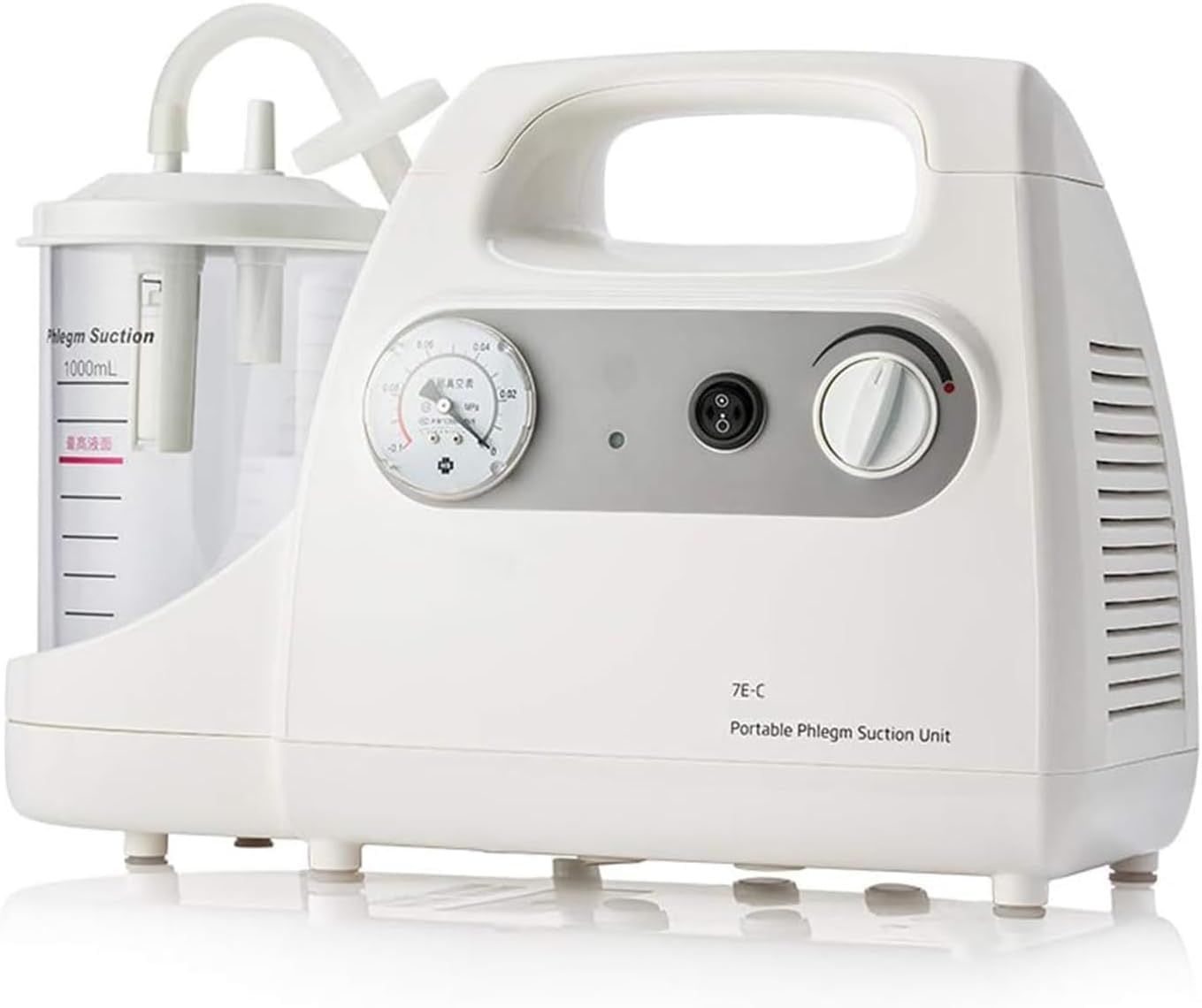 Máquina de succión eléctrica portátil para eliminar moco y flema, aspirador de esputo doméstico con mangueras desechables para adultos y niños