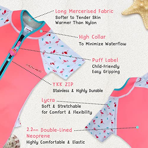 Cheekaaboo Wobbie Kids Swimsuit, Thermal Boys And Girls Swimsuit, Made With Upf50+ Neoprene, Beach Safe Swimsuits With Easy Closure And Snug-Fit, Quick-Dry Wetsuit #TOP2