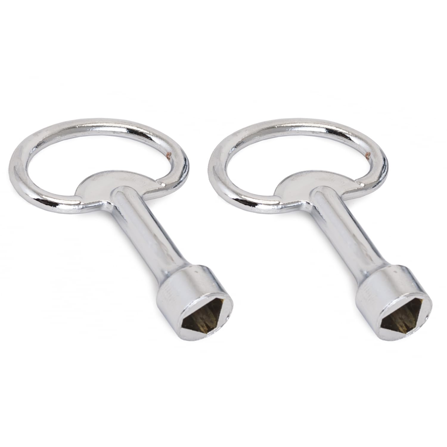 2 Piece Heavy Duty Triangle Key Set Zinc Alloy Construction