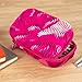ZIPIT Wavy Pencil Box for Girls | Fidget Box | Silicon Sensory Case | Large Capacity Pencil Case (Pink)