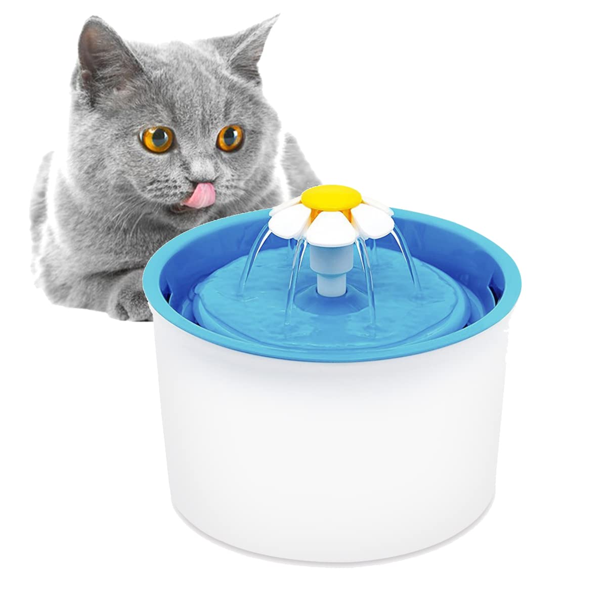 Amazon | Dopet ペット自動給水器 犬猫水飲み器 自動 循環式 活性炭