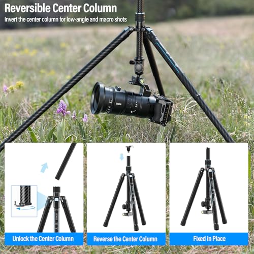 Image of SIRUI Traveler X-III Carbon Fiber Tripod 60 inch, Ball Head, Arca Swiss QR