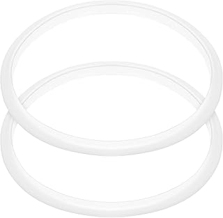 SHINEOFI Pressure Cooker Accessories 2Pcs 16Cm Silicone Gasket Replacement Rings, Thickened Pot Seal for Stove and Air Fry…
