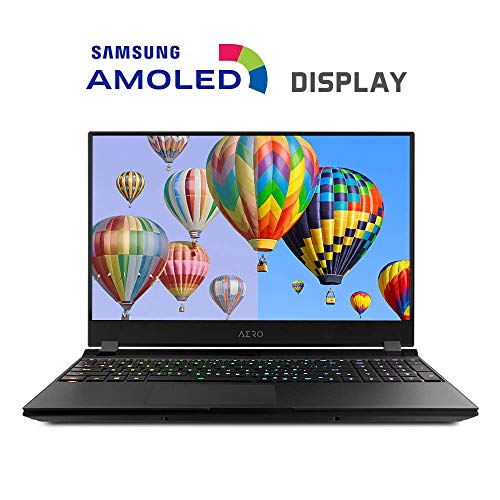 Gigabyte Aero 15 Oled Sa-7Us5130Sh 15" Thin Bezel Samsung Uhd Amoled, I7-9750H, Nvidia Geforce Gtx 1660 Ti, Samsung 16Gb Ram, M.2 Pcie 512Gb Intel 760P Ssd, W10 Home, Rgb Kb, Ultra Slim (Renewed) #TOP2
