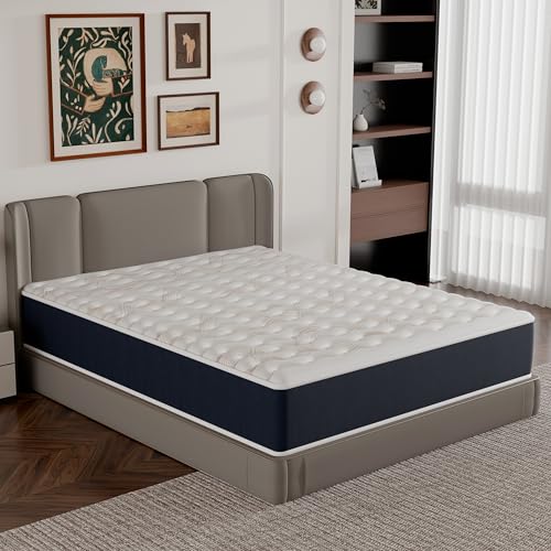 DEWINNER Matelas 90x200, Mousse 32 cm et Matelas Mousse à Mémoire de Forme,Parfait Soutien Haute Resil,Respirant,7 Zones,Réversible à Deux Faces,Épaisseur 32 cm...