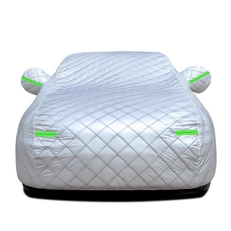 Copriauto Impermeabili Copertura Antigrandine Tenda Protettiva Parabrezza Esterno Esterno Completo Veicoli Pioggia Esterno Universale Per Auto Coperture per auto (Color : Silver, Size : M)