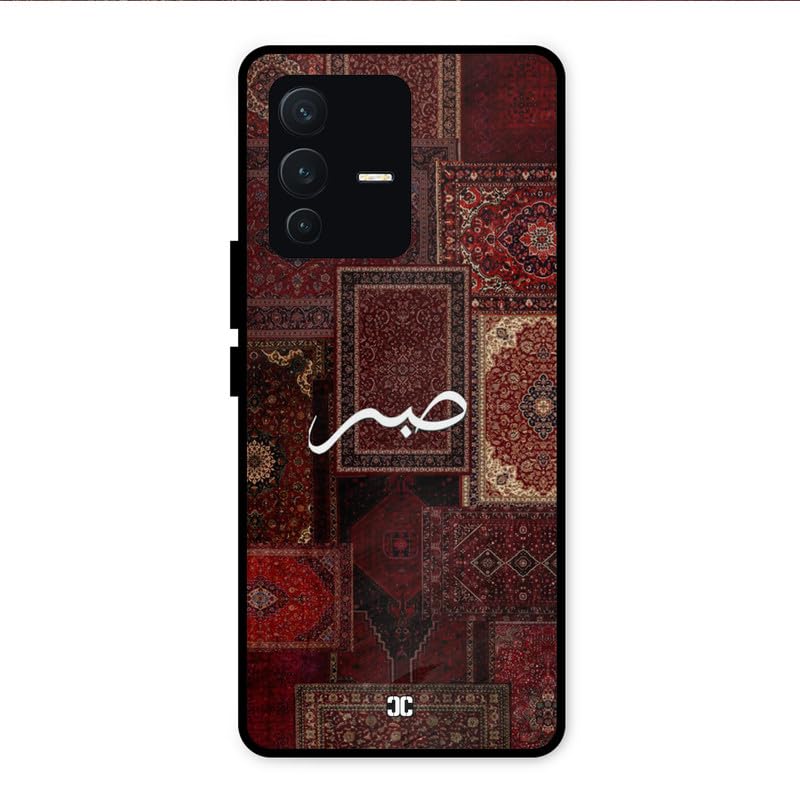 Image of PrintShield Sabr Back Cover for Vivo V23, Shockproof Printed Phone Case with Soft TPU Sides & Anti-Slip Grip