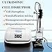 High-Speed Ultrasonic Homogenizer with Titanium Probe - Cell Disruptor for Biological & Industrial Applications, <600ml Capacity, 1s-99h Timer, Multiple Probe Sizes 2-10mm